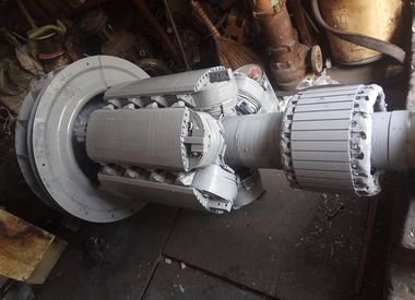 船用發電機轉子維護